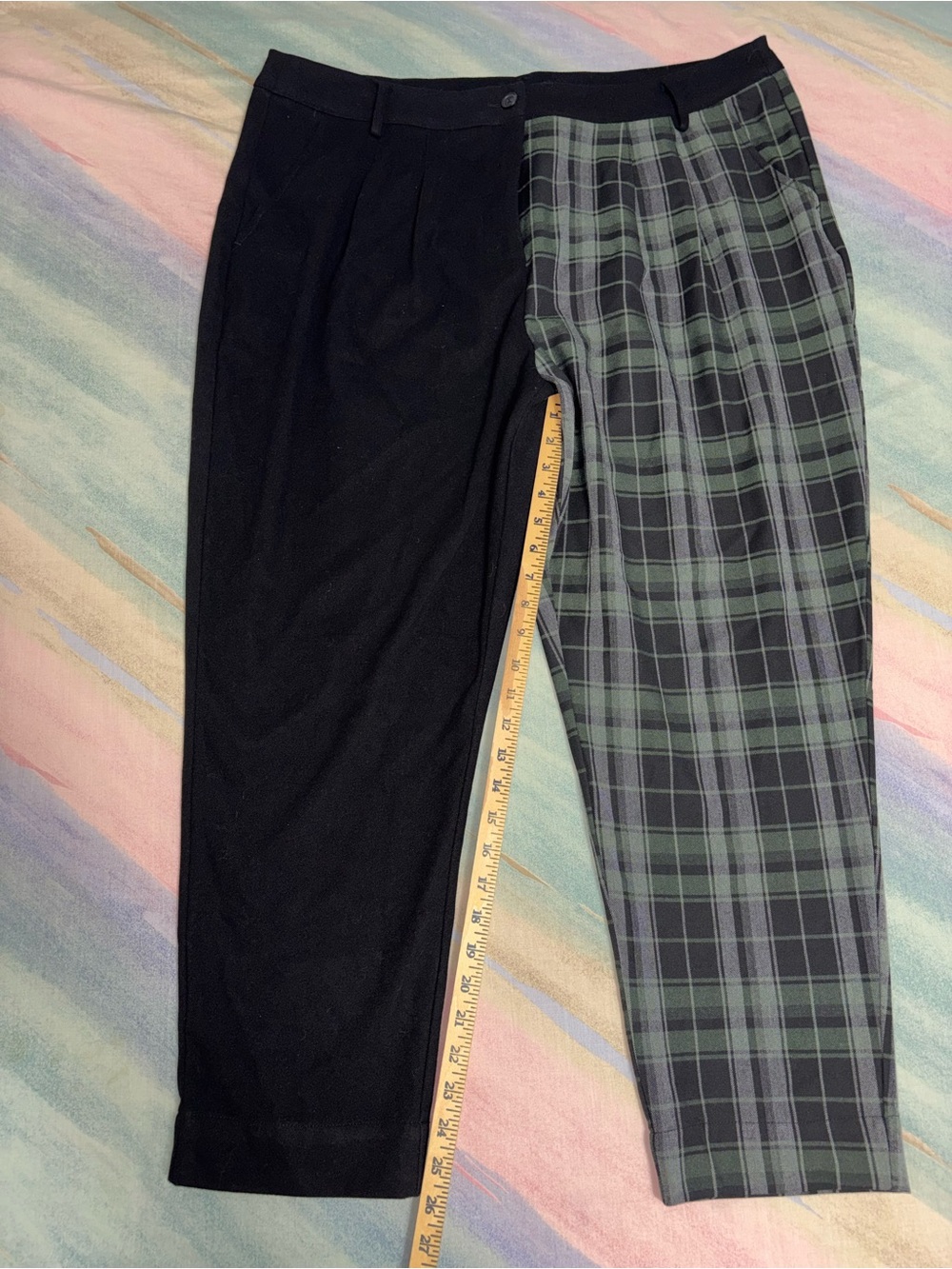 NWT Disturbia Checkmate High Waist Tapered Trousers size 18 - Picture 7 of 7